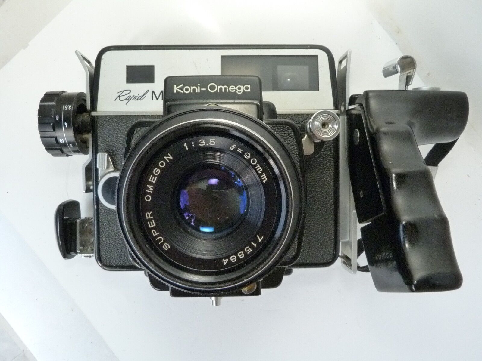 VINTAGE Koni Omega Model M, OMEGON 90MM/3.5 lens