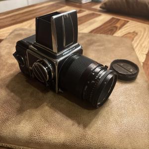 Hasselblad 500c Medium Format Film Camera With Zeiss 4/120mm Makro Planar Lens