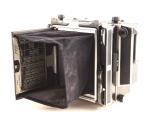 Linhof Technika Master 4x5  View Camera Velvet Viewing Hood  w Fresnsel