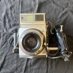 Graflex XL Film Camera w/Carl Zeiss (Graflex mount) Planar 1:2.8, F=80mm + Xtras