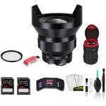 ZEISS Distagon T* 15mm f/2.8 ZF.2 Lens for Nikon F 1964-831 - Kit with 2x 128GB