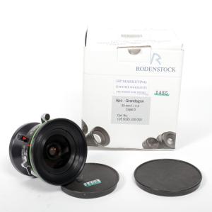 Rodenstock Apo Grandagon 35mm F4.5 Lens in Copal #0 Shutter #1455 + box