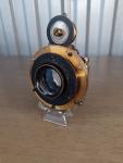 Bausch & Lomb Zeiss Large Format Camera Lens Unicum Brass Pat. Jan 6 1891 Nice !