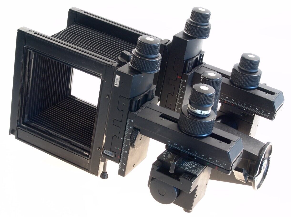 Vintage Sinar Black P2 4x5 Camera System Kit