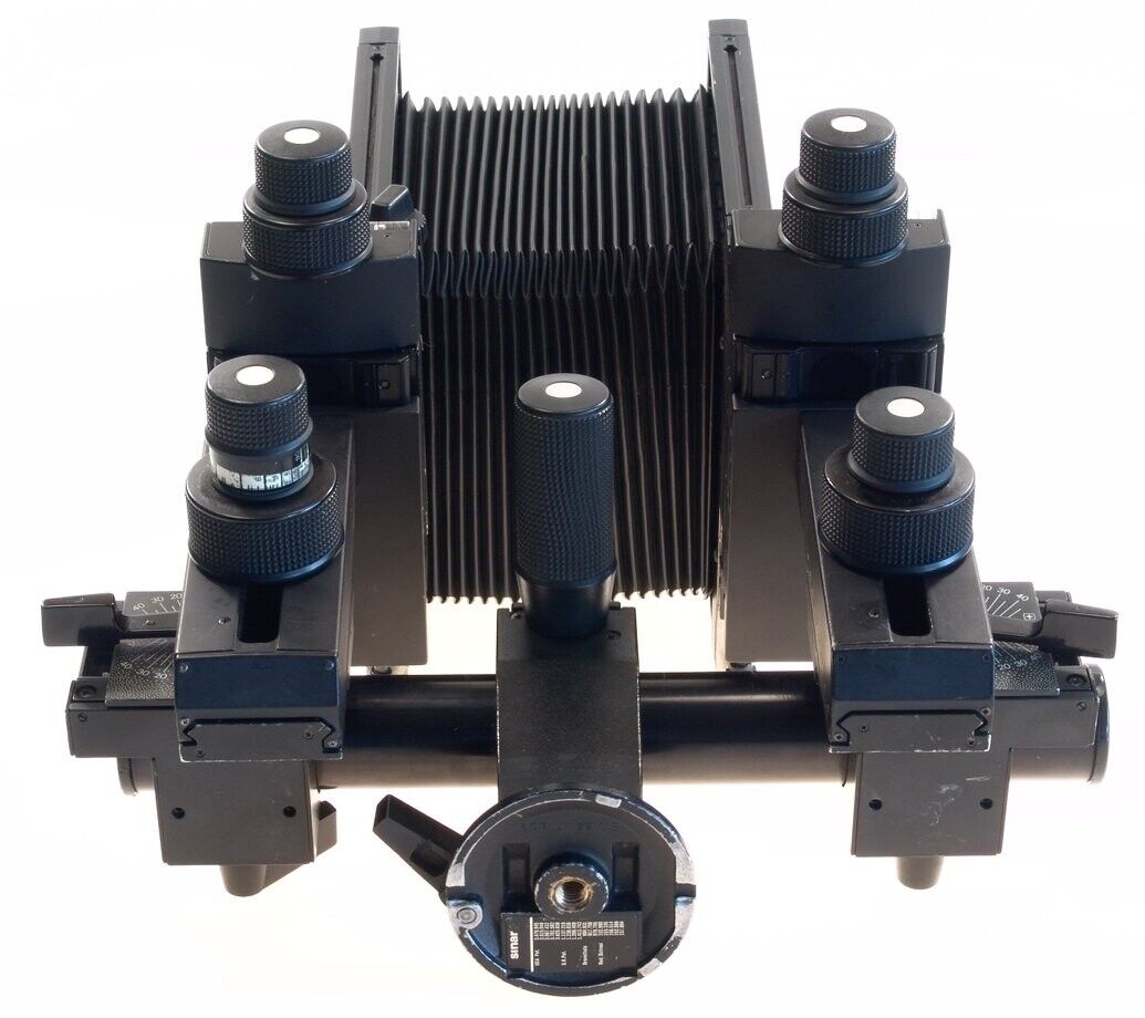 Vintage Sinar Black P2 4x5 Camera System Kit
