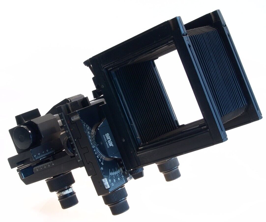 Vintage Sinar Black P2 4x5 Camera System Kit