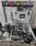 Hasselblad 500C M. Format Camera w/ 2 lenses, HandGrip, 2x FilmBack, Extras