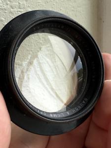 VINTAGE BAUSCH AND LOMB TESSAR 5X7 f/4.5 lens medium format large box camera