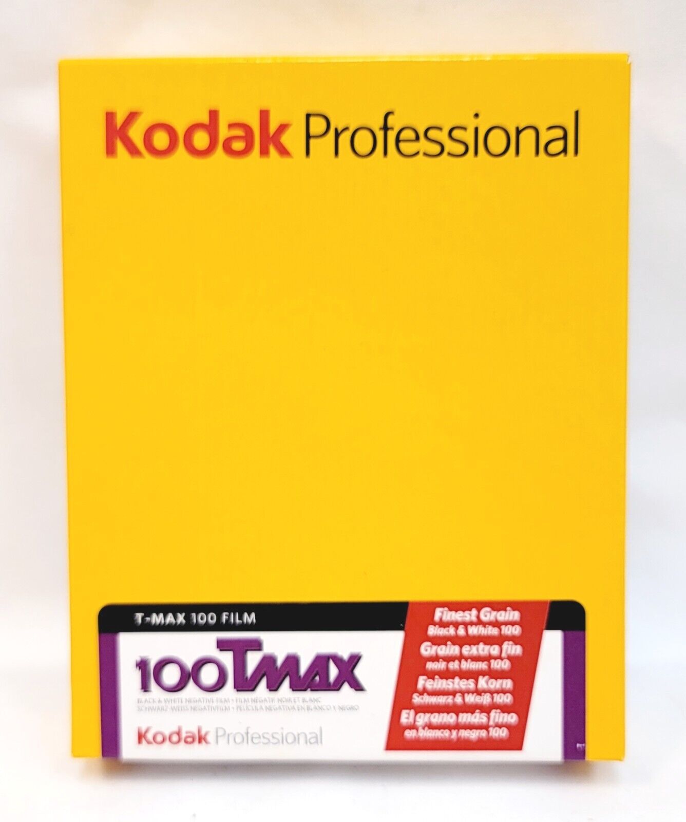 Kodak TMax 100 TMX 4x5 Black & White Film
