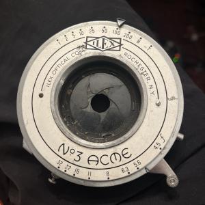 Goerz Dagor Series III No. 3 8 1/4" 8.25" / 210mm F6.8 4x5 Large Format Lens