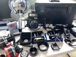 Graflex XL  3 Lens Carl Zeiss  Tons Of Accessories. Original Graflex Case RARE