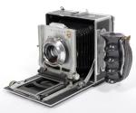 Linhof Super Technika IIIP 4X5 field camera w/ 150mm+270mm lenses +film +holders