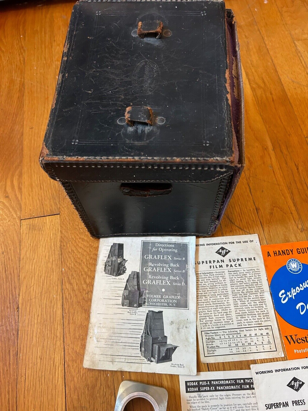 Vintage Graflex Series B Large Format Camera with Kodak Anastigmat Lens