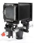 Sinar F 4X5 Camera with Fuji 150mm F6.3 lens + holders + film #0287