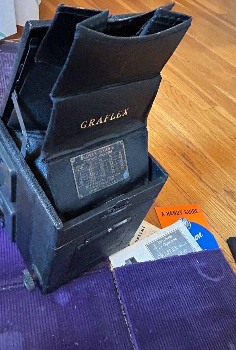 Vintage Graflex Series B Large Format Camera with Kodak Anastigmat Lens