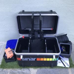 Sinar F2 4x5 Large Format Film Camera W/ Lens Bellows Case Rail Extension & More