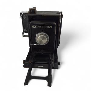 Vintage Graflex Camera Speed Graphic 4x5 w/Kodak Ektar 127mm 