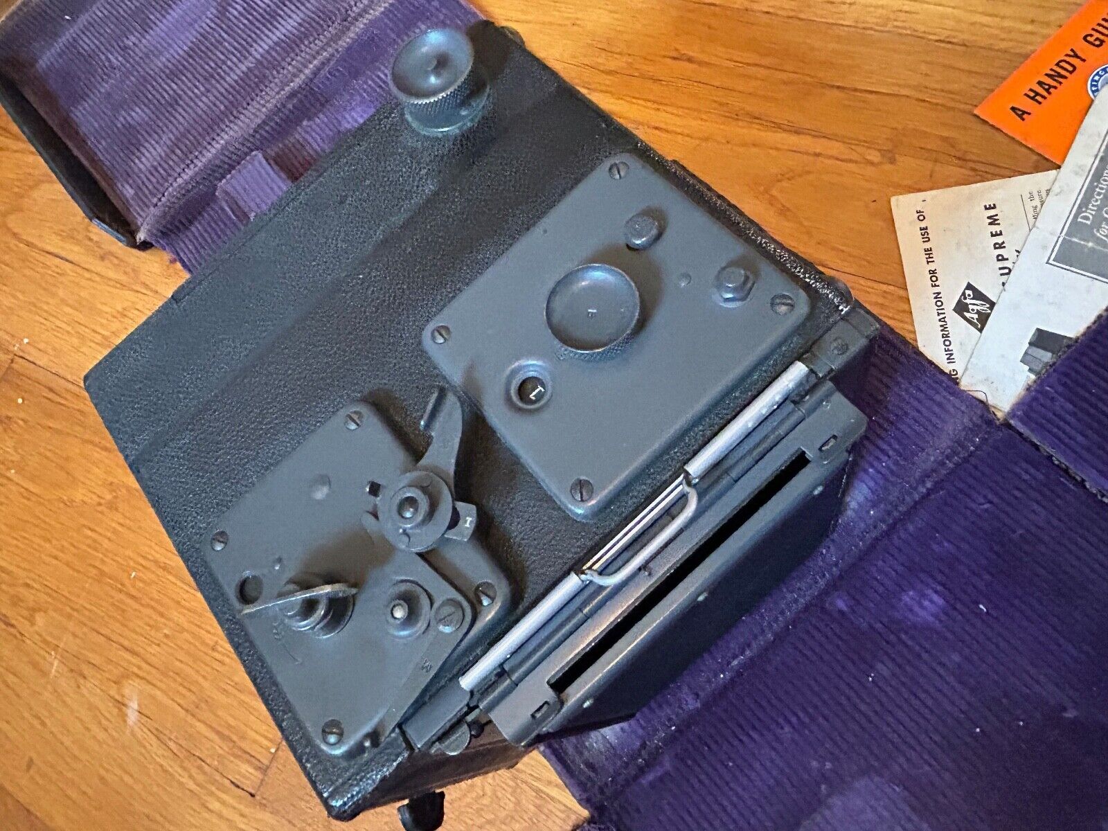 Vintage Graflex Series B Large Format Camera with Kodak Anastigmat Lens