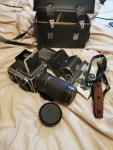 Kiev 88  SLR Vintage 1985  6x6 cm Medium Format 4  Camera Backs 250 Mm Lens