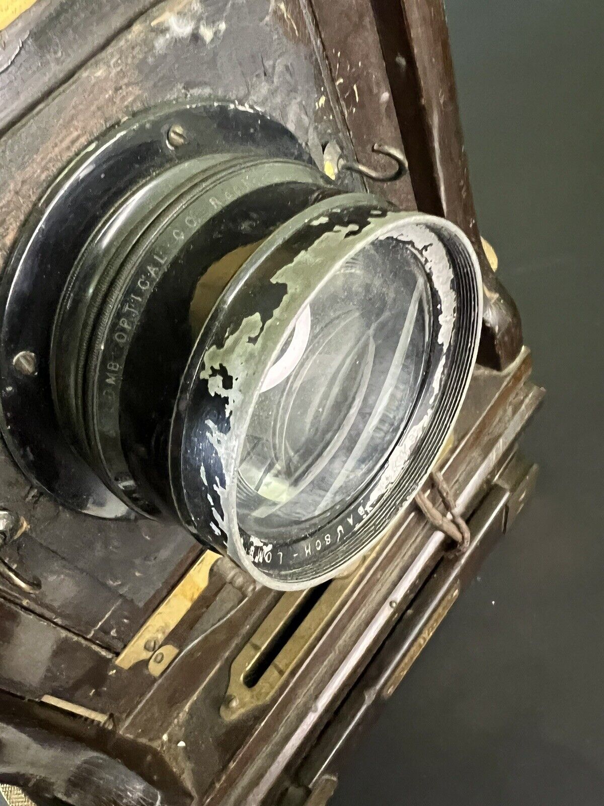 Agfa 5x7 Folding Wooden View Camera with Tessar Lens