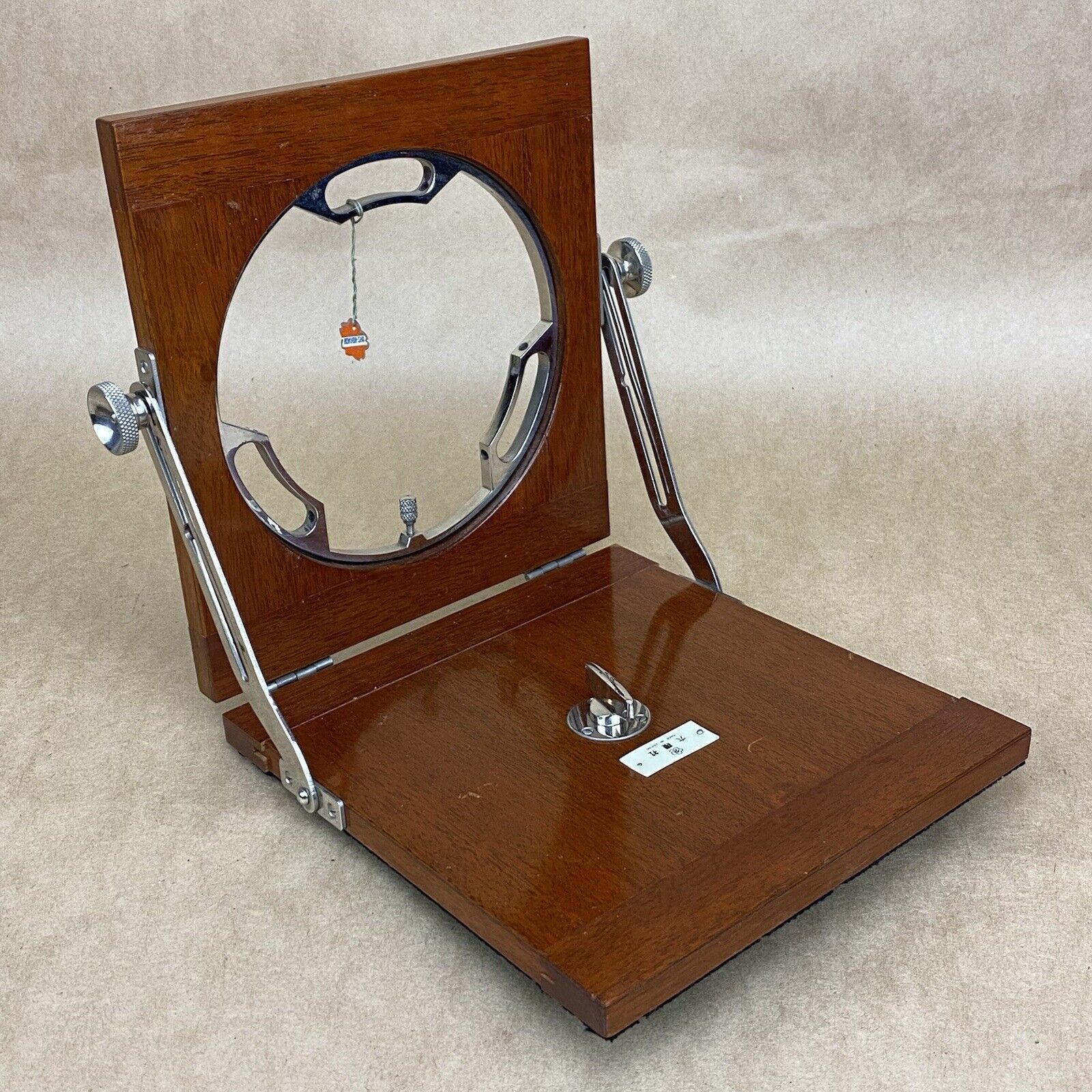 Vintage Wooden Field Camera 4x5 with Original Case