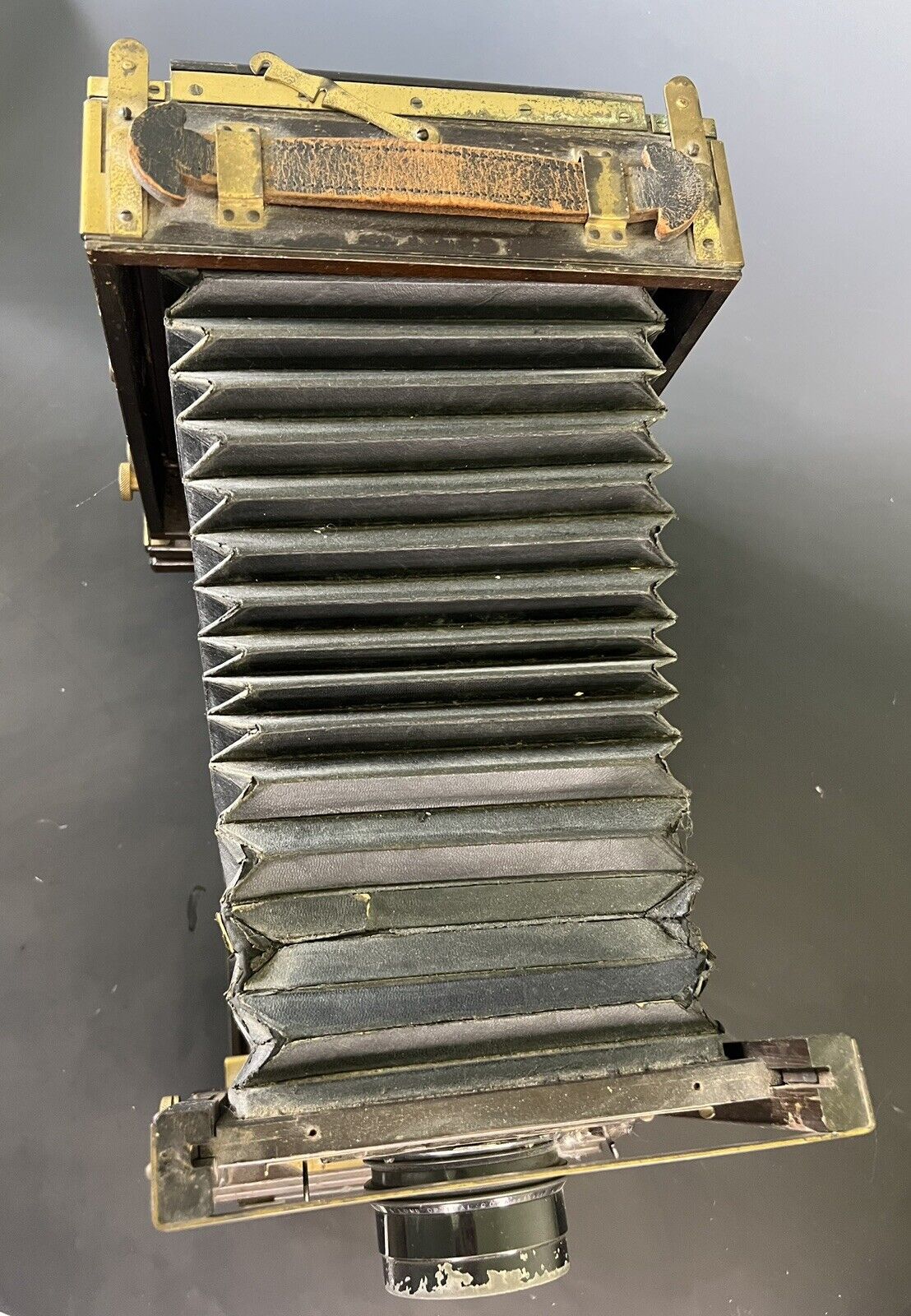 Agfa 5x7 Folding Wooden View Camera with Tessar Lens