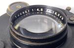 EXC! Carl Zeiss Jena Tessar 16,5cm f4,5 - 165mm f4.5  Clean Optics! Compur