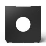 Copal #1 Center Hole Lens Board For 4x5 Linhof Technika Wista Chamonix Tachihara