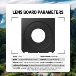 Copal #1 Center Hole Lens Board For 4x5 Linhof Technika Wista Chamonix Tachihara