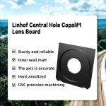 Copal #1 Center Hole Lens Board For 4x5 Linhof Technika Wista Chamonix Tachihara