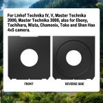 Copal #1 Center Hole Lens Board For 4x5 Linhof Technika Wista Chamonix Tachihara