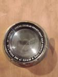 Goerz 180mm/7 in. Series III No.2 double anastigmat brass lens, Flange EXC GLASS