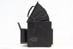 Graflex Auto 4x5 Large Format Camera Accordion Hood 1st Version w Lens V27