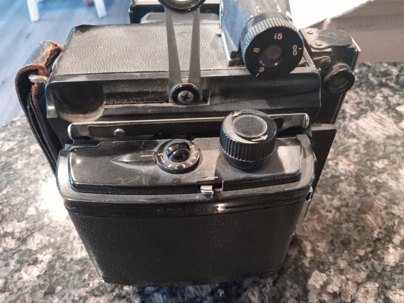 Vintage Graflex Century Graphic Camera - Untested