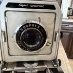 Graflex 4x5 Super Graphic Large Format w/ Ektar 127mm F4.7 Graphex Estate Fresh