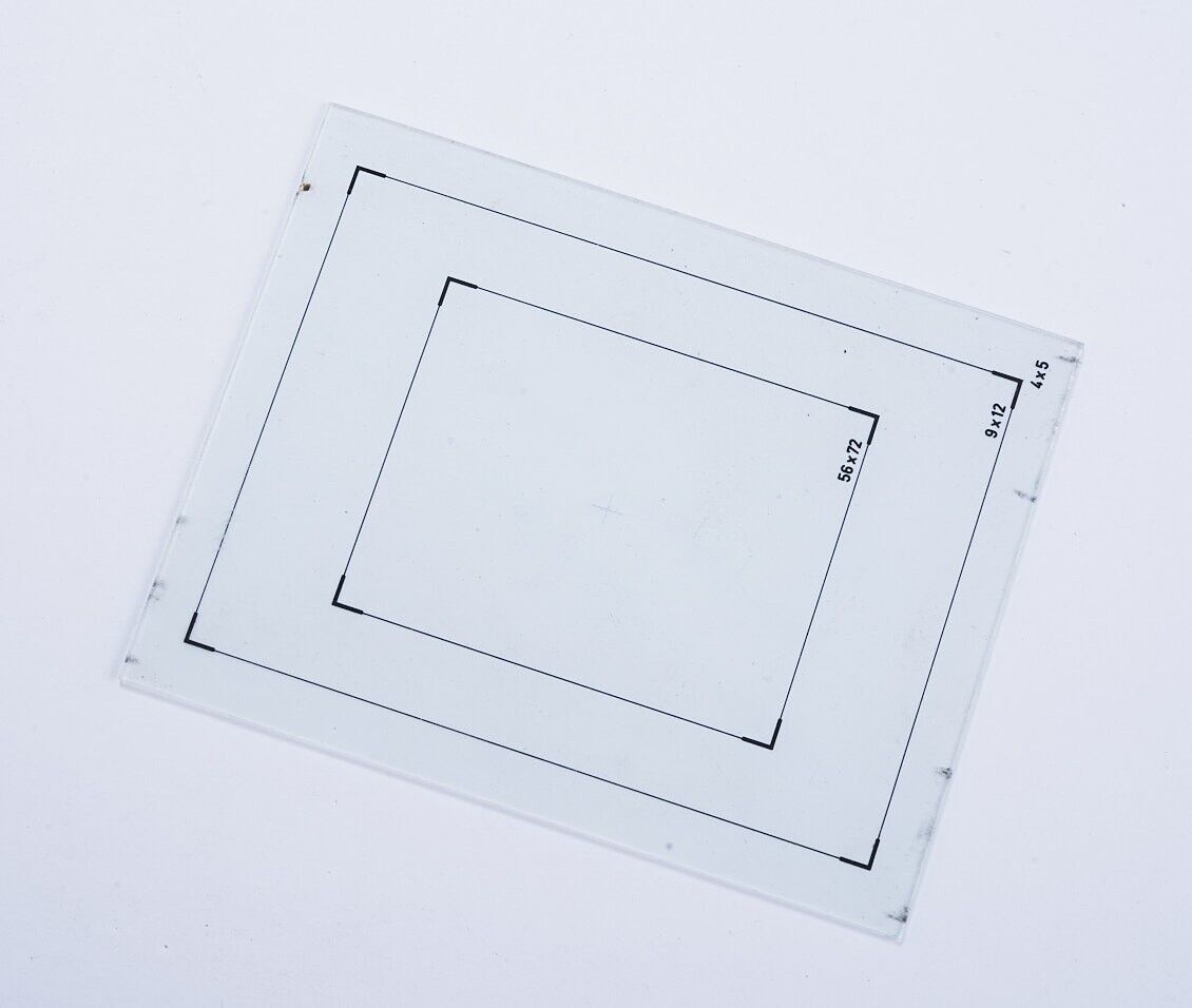 Linhof 4x5 Ground Glass for Vintage Cameras