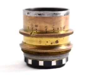 VINTAGE M42 GOERZ DAGOR 9 1/2 INCH F6.8 BRASS LARGE FORMAT CAMERA LENS