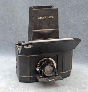 NATIONAL GRAFLEX SERIES 2 1934 120 ROLL FILM SINGLE LENS REFLEX CAMERA 2.25X2.5