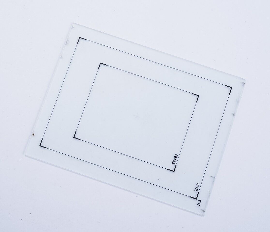 Linhof 4x5 Ground Glass for Vintage Cameras