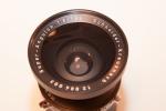 Schneider Super Angulon 165mm f/8 in Copal 3