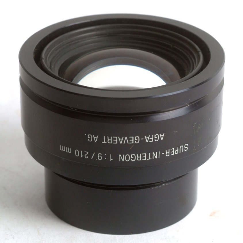 Agfa Intergon 210mm F9 Wide Angle Lens 8x10