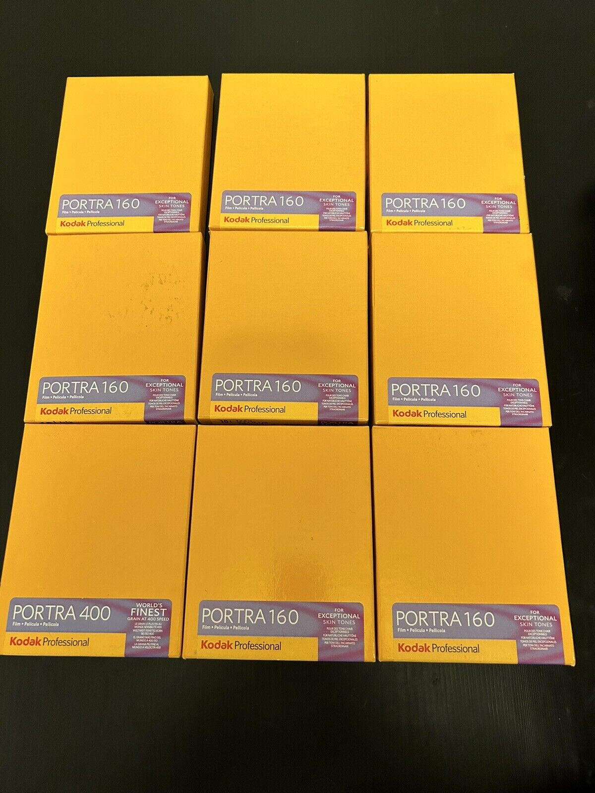 Vintage Portra 160 and 400 4x5 Film Set