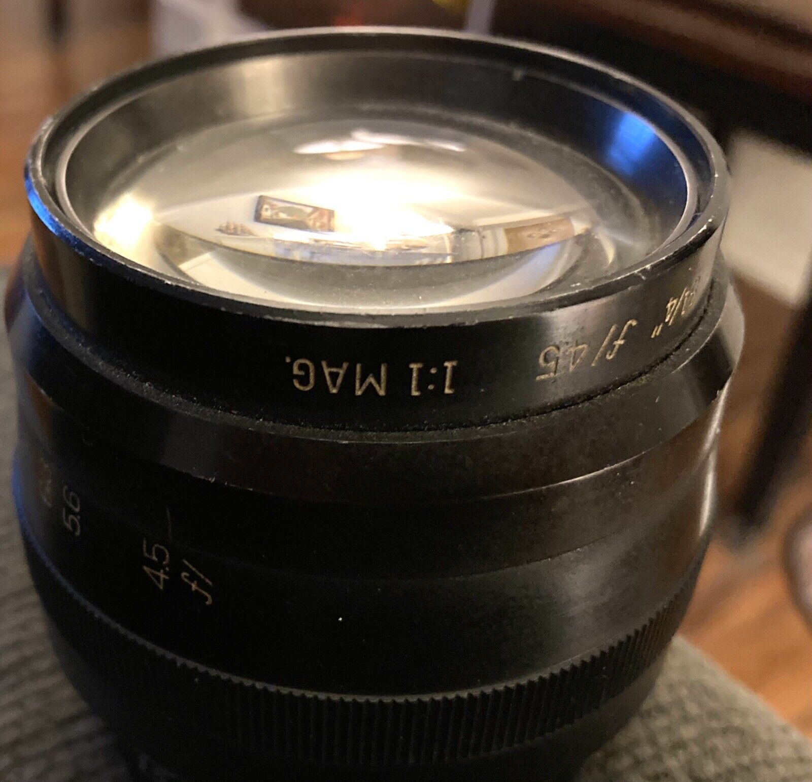 Vintage Bausch & Lomb 8.25 F 4.5 Camera Lens