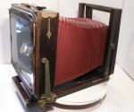 ANTIQUE KODAK GRAFLEX 2-D 8X10 WOODEN LARGE FORMAT VIEW CAMERA w/ZEISS LENS