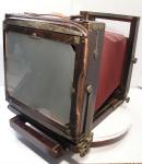 ANTIQUE KODAK GRAFLEX 2-D 8X10 WOODEN LARGE FORMAT VIEW CAMERA w/ZEISS LENS