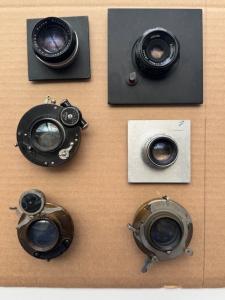 CP Goerz Berlin Dopp-Anastigmat Dagor 168mm f/6.8 + 5 more lenses