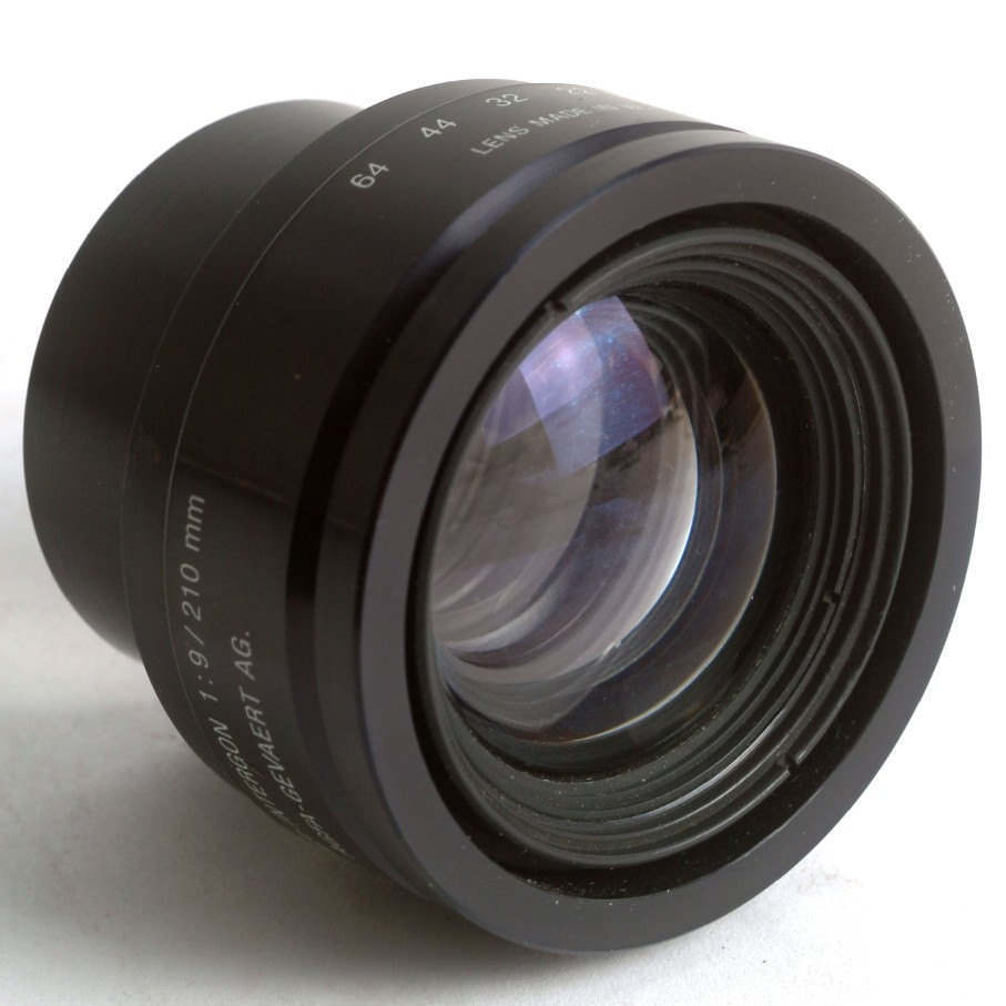 Agfa Intergon 210mm F9 Wide Angle Lens 8x10