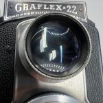 VTG Graflex 22 Model 200 TLR Camera w/ Graftar 85mm F3.5 WORKS, NOT FILM TESTED