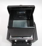 *CLEAN* BLACK HASSELBLAD 500 EL/M W/ WAIST LEVEL FINDER-WORKING