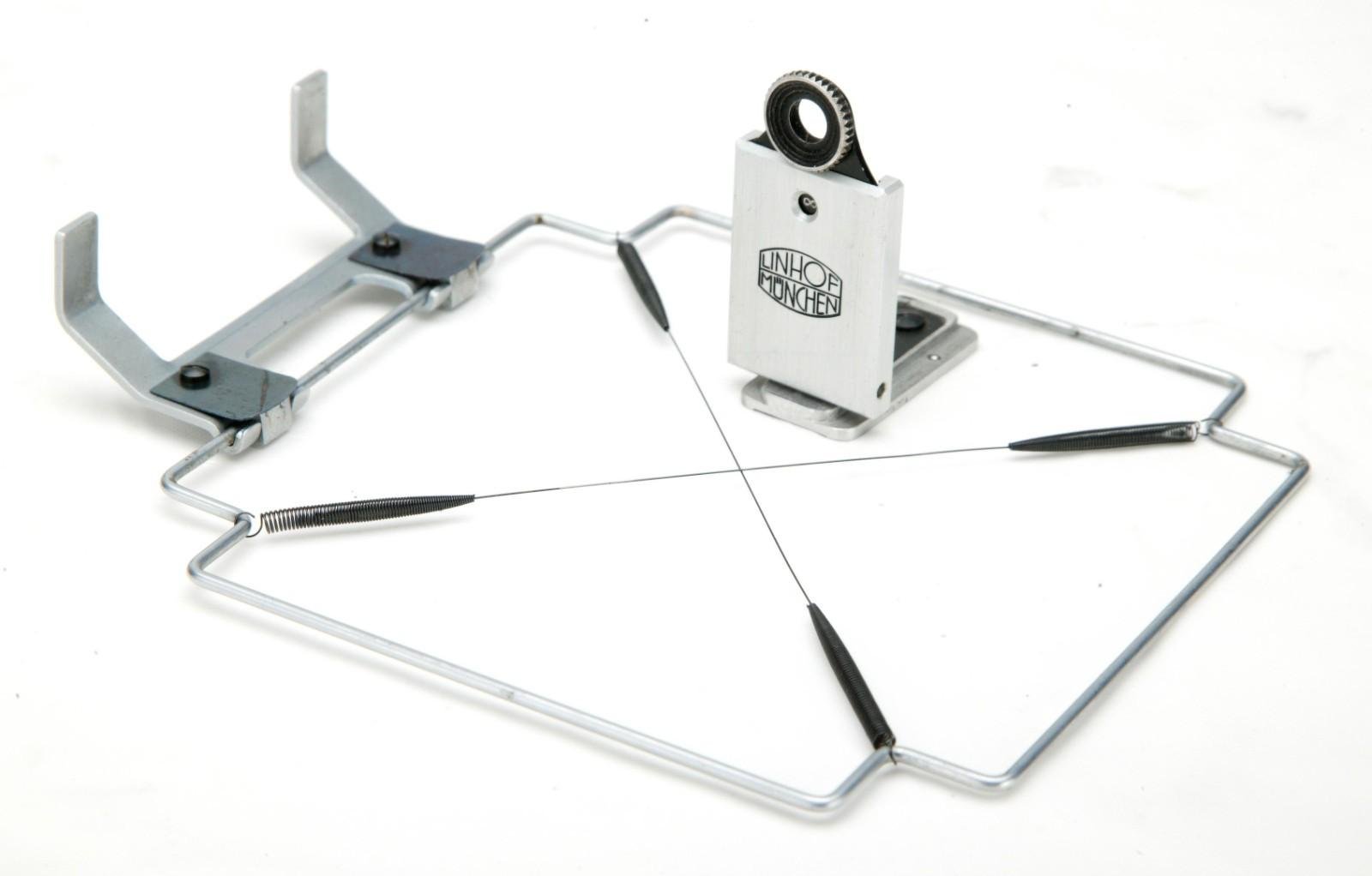 Linhof Technika 4x5" Models IV, V & Master Folding Frame & Viewfinder in FT. Ex.